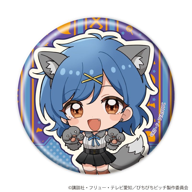 缶バッジ「マーメイドメロディー ぴちぴちピッチ」02/ハロウィンver. コンプリートセット(全8種)(ミニキャライラスト)