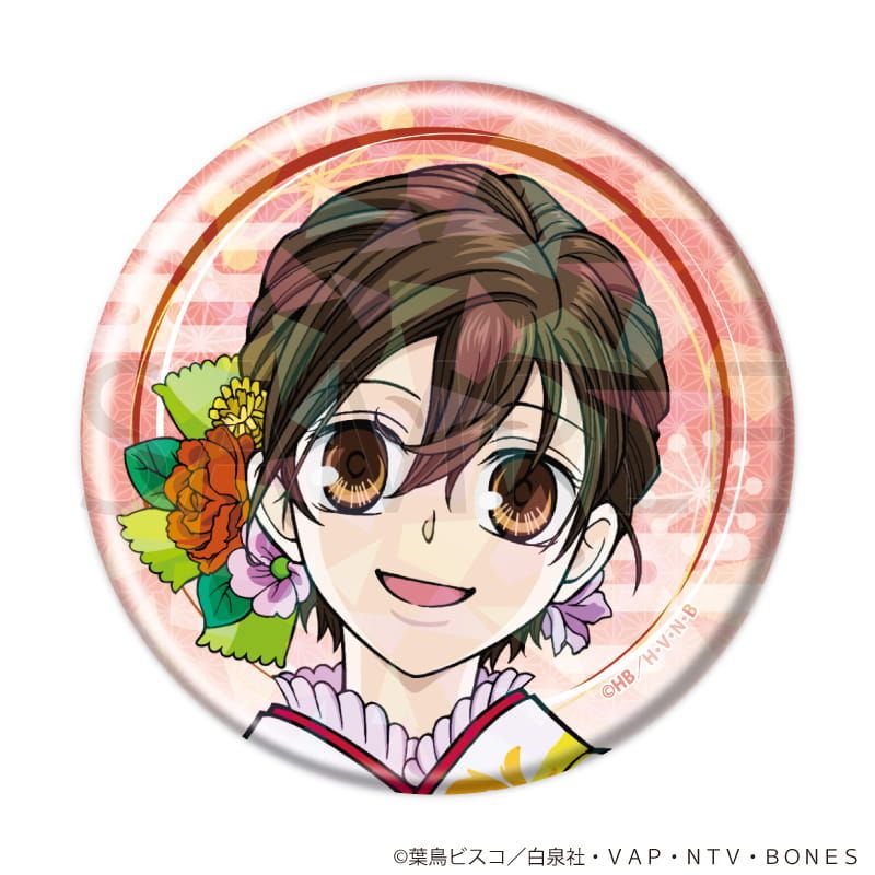 ホログラム缶バッジ(57mm)「桜蘭高校ホスト部」01/コンプリートセット(全6種)(描き下ろしイラスト)