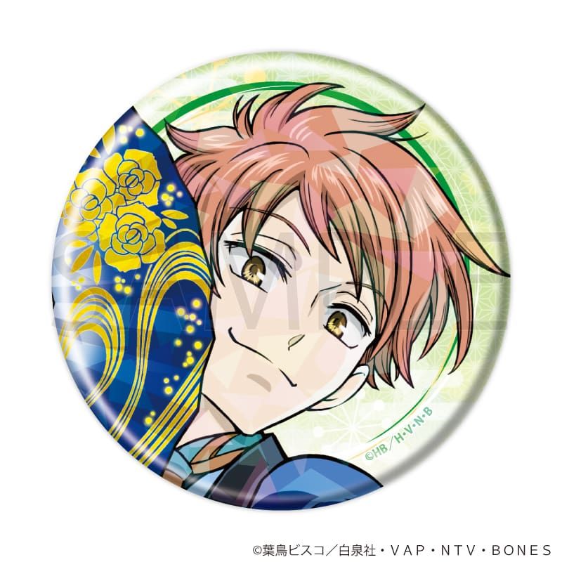 ホログラム缶バッジ(57mm)「桜蘭高校ホスト部」01/コンプリートセット(全6種)(描き下ろしイラスト)