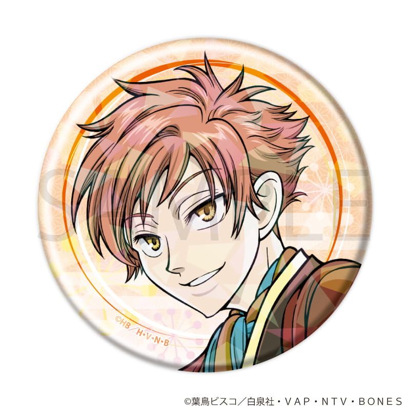 ホログラム缶バッジ(57mm)「桜蘭高校ホスト部」01/コンプリートセット(全6種)(描き下ろしイラスト)