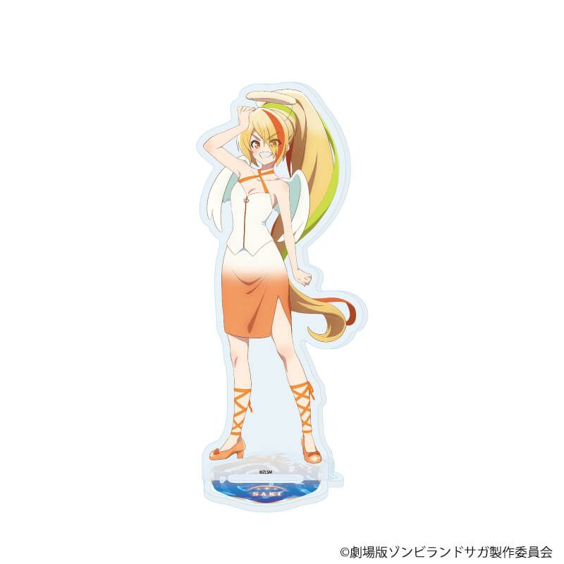 アクリルスタンド「劇場版『ゾンビランドサガ ゆめぎんがパラダイス』」16/二階堂サキ 天使ver.(描き下ろしイラスト)