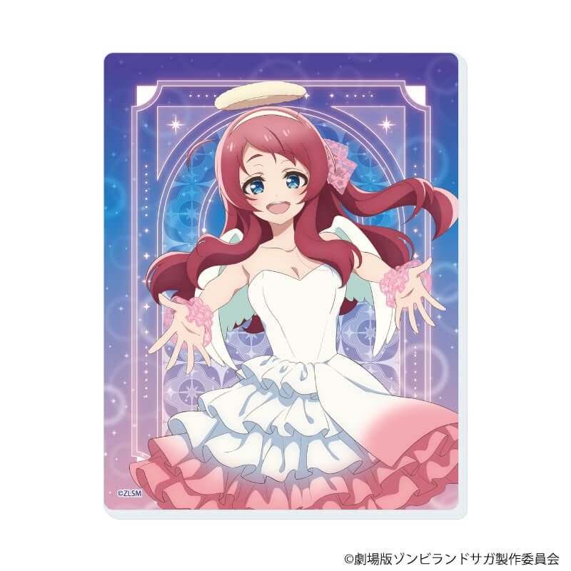 アクリルカード「劇場版『ゾンビランドサガ ゆめぎんがパラダイス』」03/コンプリートセット(全7種) 天使ver.(描き下ろしイラスト)