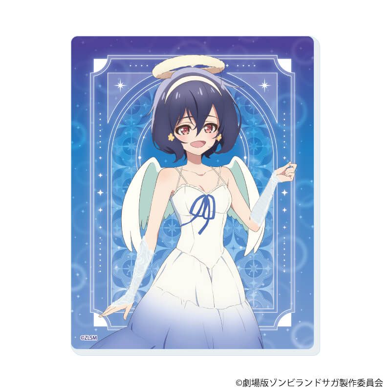アクリルカード「劇場版『ゾンビランドサガ ゆめぎんがパラダイス』」03/コンプリートセット(全7種) 天使ver.(描き下ろしイラスト)