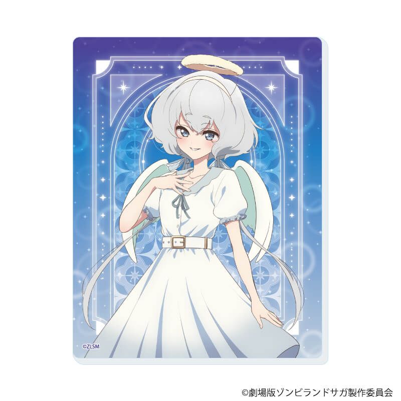 アクリルカード「劇場版『ゾンビランドサガ ゆめぎんがパラダイス』」03/コンプリートセット(全7種) 天使ver.(描き下ろしイラスト)