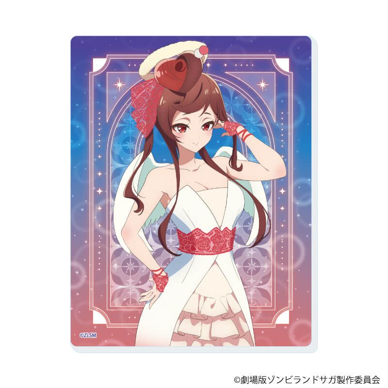 アクリルカード「劇場版『ゾンビランドサガ ゆめぎんがパラダイス』」03/コンプリートセット(全7種) 天使ver.(描き下ろしイラスト)