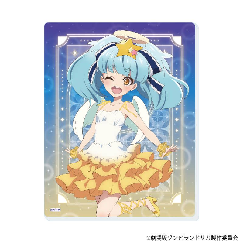 アクリルカード「劇場版『ゾンビランドサガ ゆめぎんがパラダイス』」03/コンプリートセット(全7種) 天使ver.(描き下ろしイラスト)