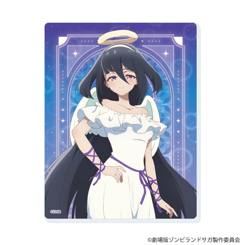 アクリルカード「劇場版『ゾンビランドサガ ゆめぎんがパラダイス』」03/コンプリートセット(全7種) 天使ver.(描き下ろしイラスト)