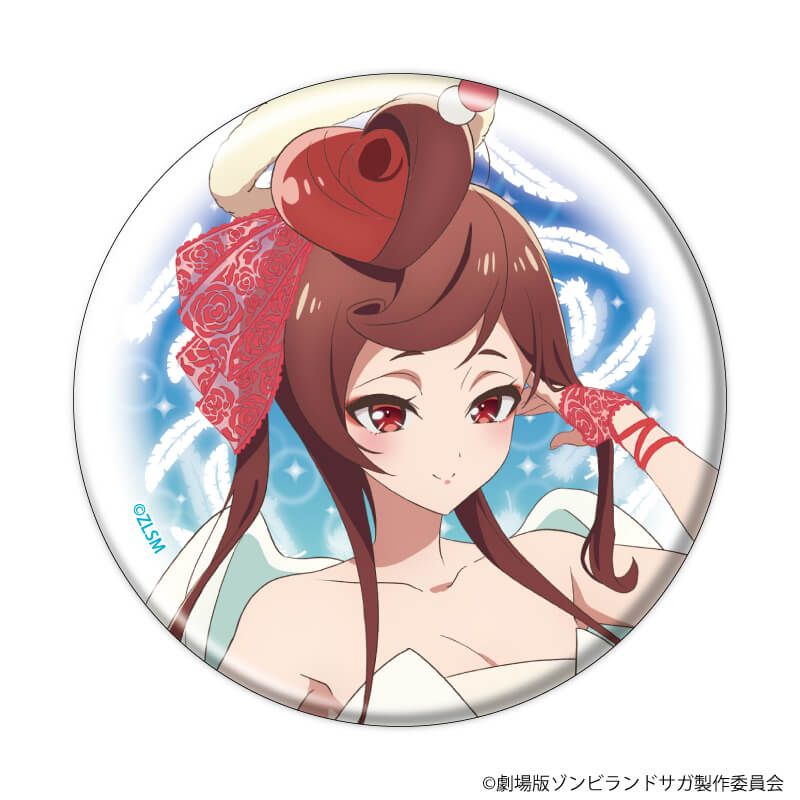 缶バッジ「劇場版『ゾンビランドサガ ゆめぎんがパラダイス』」05/コンプリートセット(全7種) 天使ver.(描き下ろしイラスト)