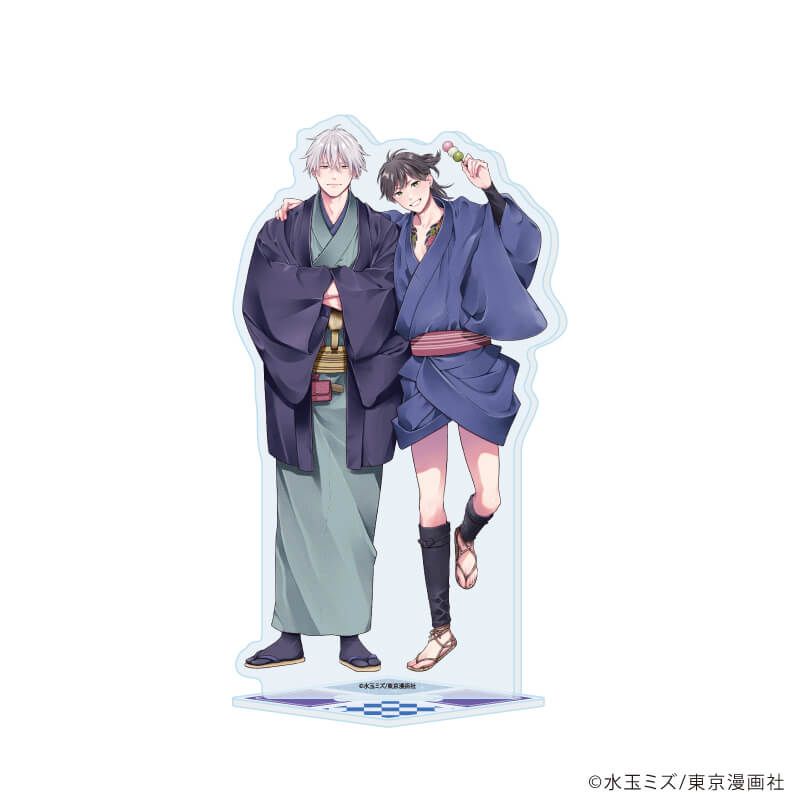 アクリルスタンド「虎に四目屋」01/四目屋宗明&虎 A(描き下ろしイラスト)