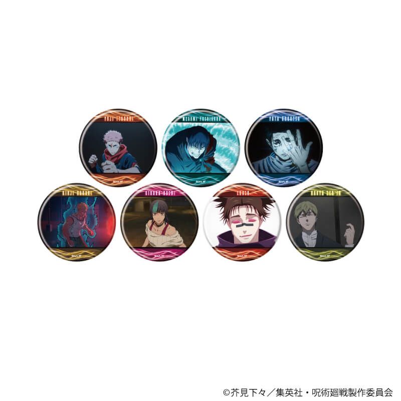 缶バッジ「呪術廻戦」12/コンプリートセット(全7種)