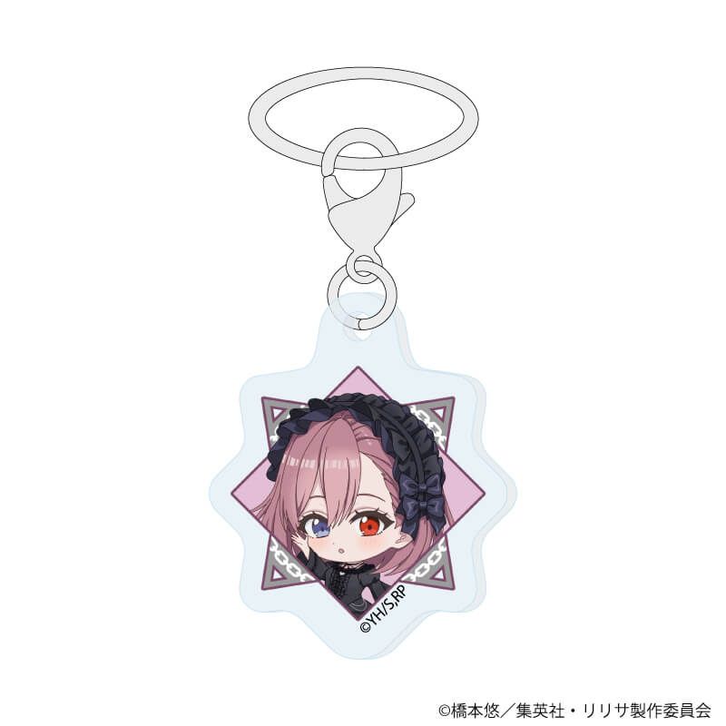 めじるしチャーム「2.5次元の誘惑」01/ダークネスファッションver. ブラインド(5種)(ミニキャライラスト)