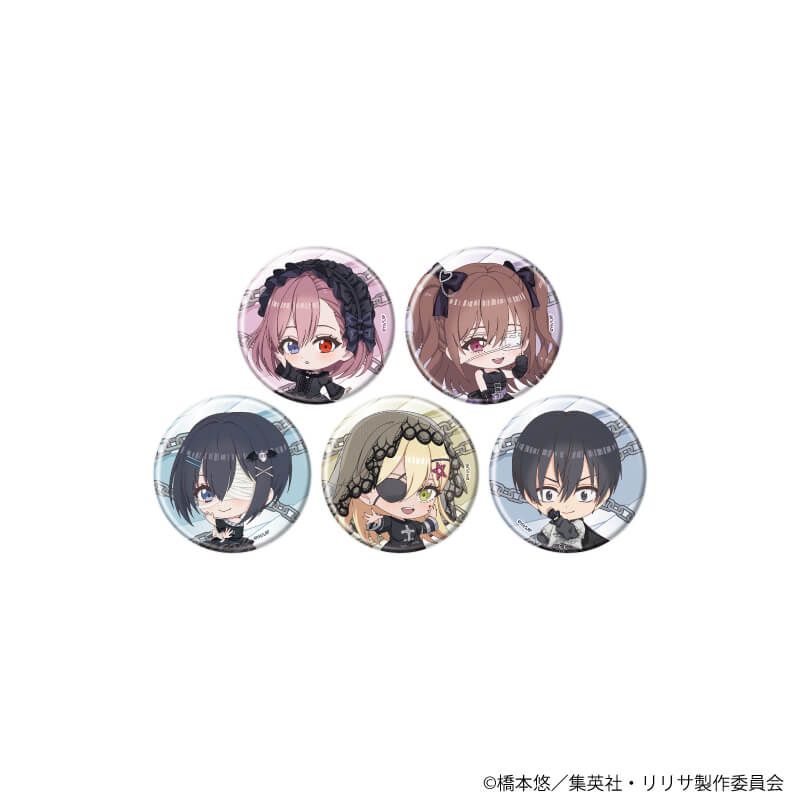 缶バッジ「2.5次元の誘惑」17/ダークネスファッションver. ブラインド(5種)(ミニキャライラスト)