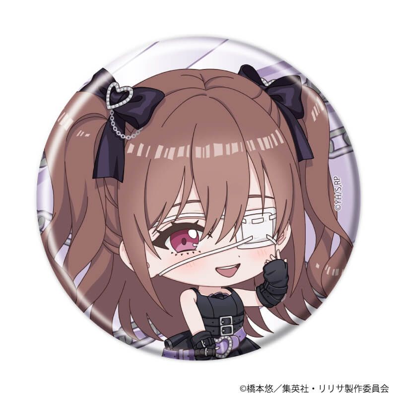 缶バッジ「2.5次元の誘惑」17/ダークネスファッションver. ブラインド(5種)(ミニキャライラスト)