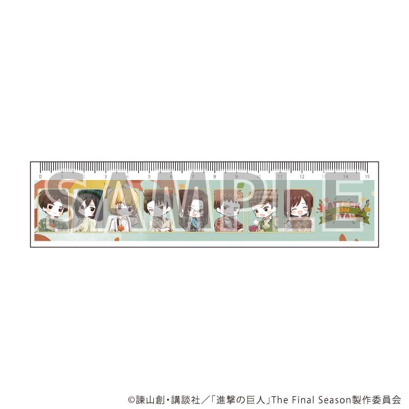定規15cm「TVアニメ『進撃の巨人』」02/紅葉ver.(グラフアートイラスト)