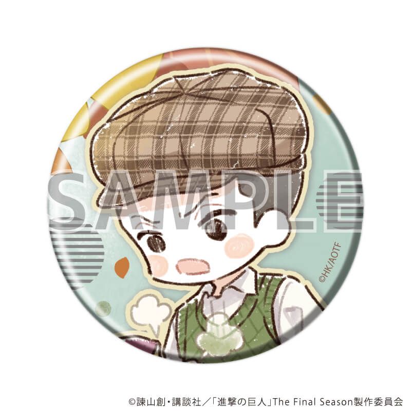 缶バッジ「TVアニメ『進撃の巨人』」03/紅葉ver. コンプリートセット(全8種)(グラフアートイラスト)
