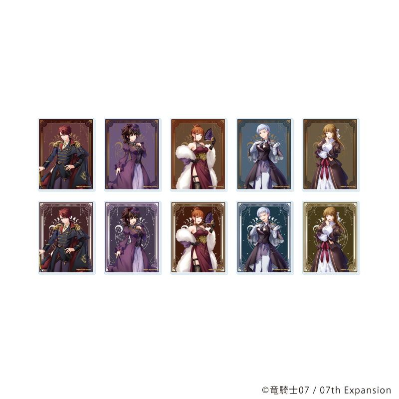 アクリルカード「うみねこのなく頃に」22/コンプリートセット(全10種)(描き起こしイラスト)