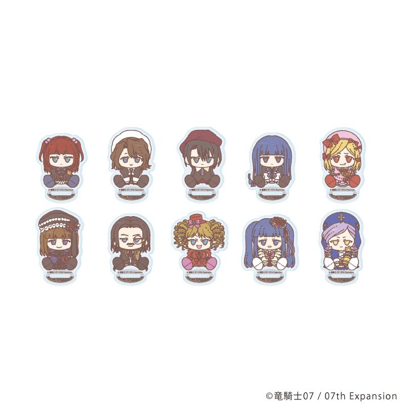 アクリルぷちスタンド「うみねこのなく頃に」23/ブラインド(10種)(ぽてぬいアート)