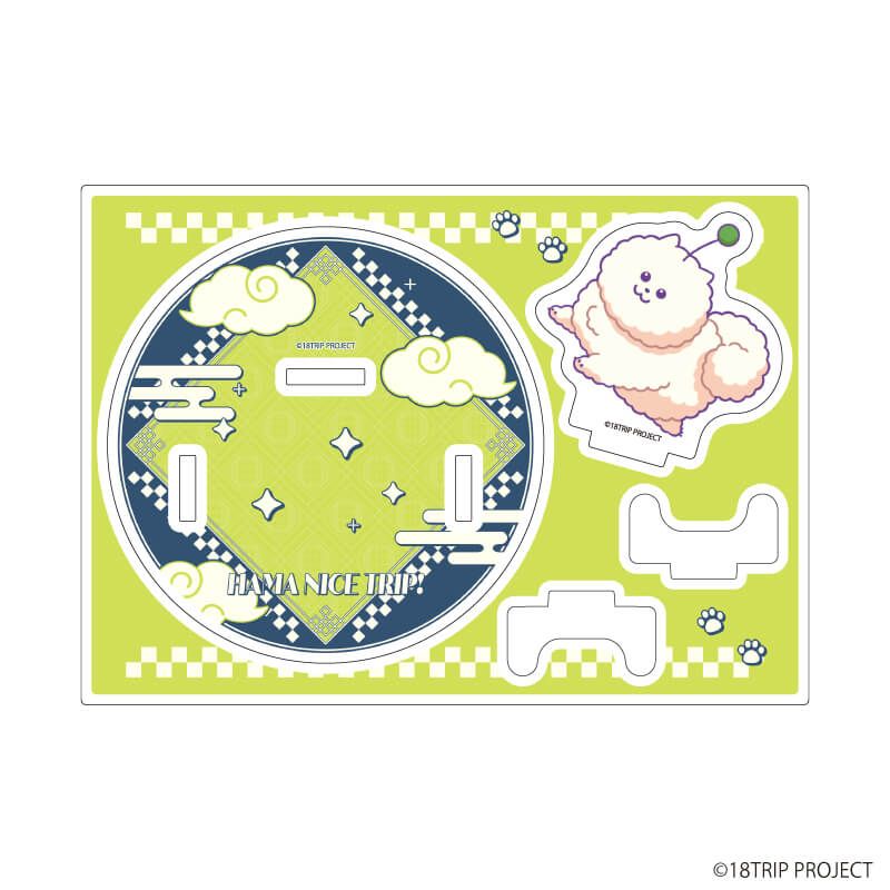 しゅうまい麺ストッパー『18TRIP』01/しゅうまい(ミニキャライラスト)