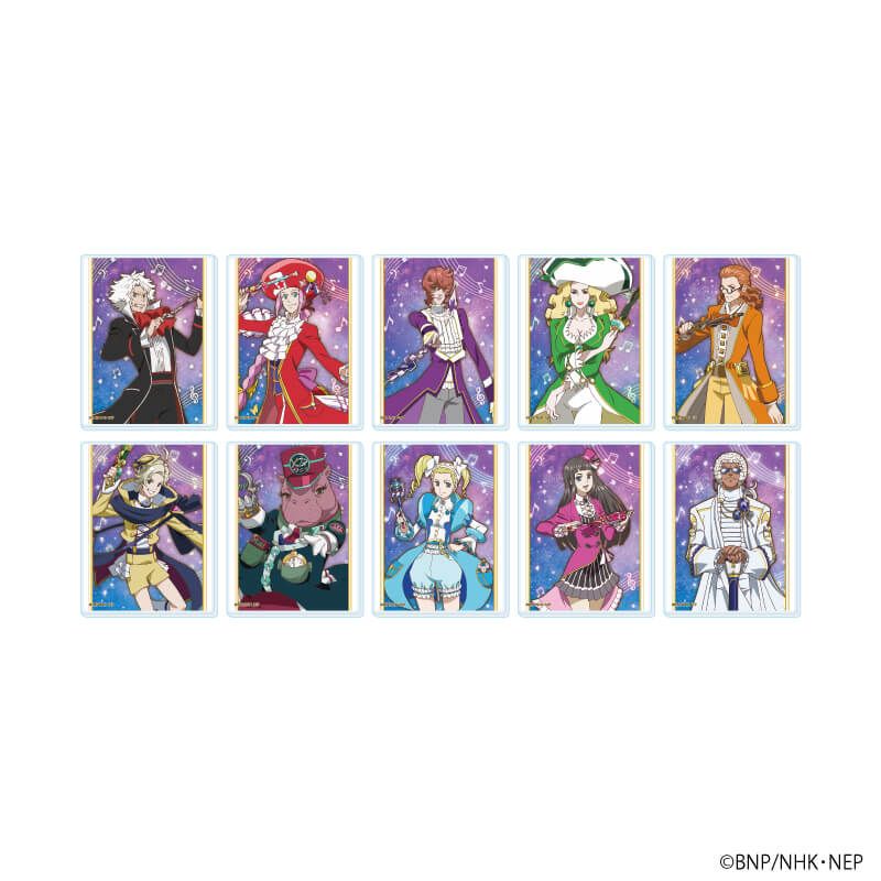 アクリルシート「クラシカロイド」01/コンプリートセット(全10種)(公式イラスト)