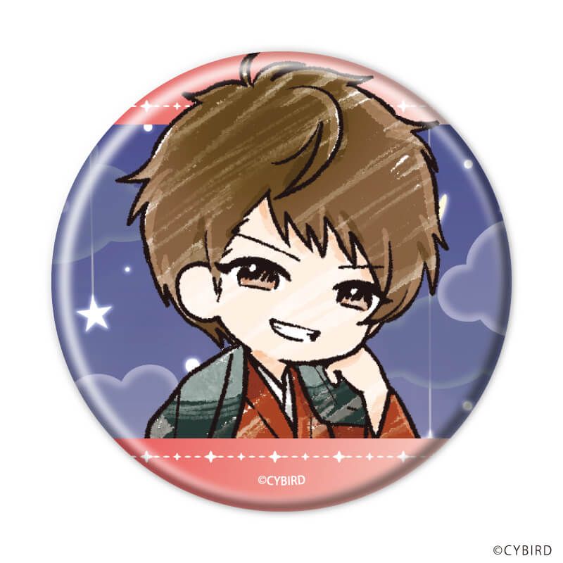 缶バッジ「イケメン戦国◆時をかける恋」02/おやすみver. ブラインド(11種)(グラフアートイラスト)