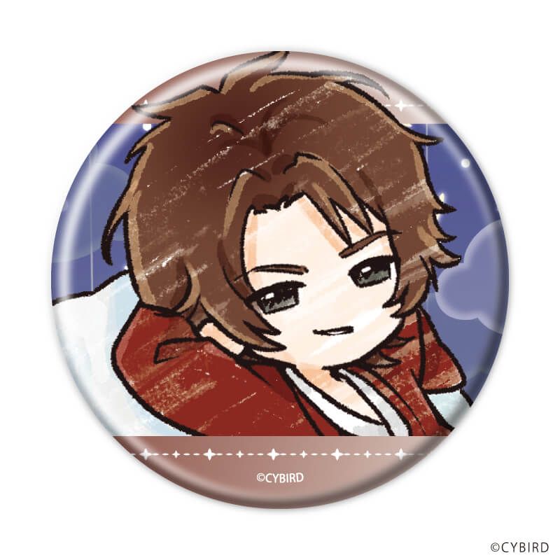 缶バッジ「イケメン戦国◆時をかける恋」02/おやすみver. ブラインド(11種)(グラフアートイラスト)