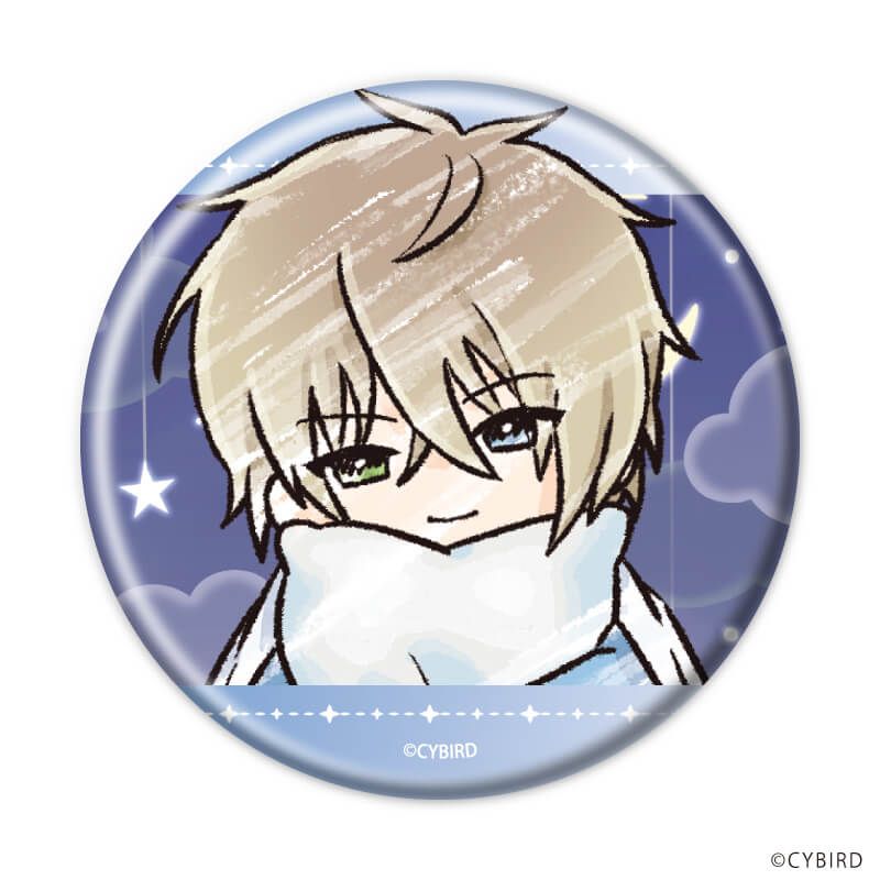 缶バッジ「イケメン戦国◆時をかける恋」02/おやすみver. ブラインド(11種)(グラフアートイラスト)