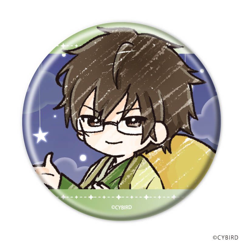 缶バッジ「イケメン戦国◆時をかける恋」02/おやすみver. ブラインド(11種)(グラフアートイラスト)
