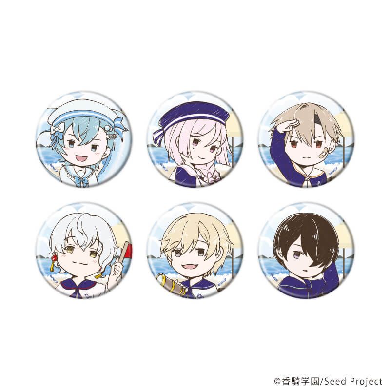 缶バッジ「BOYS be MAID！～御曹司メイドボーイ部の日日～」02/コンプリートセット(全6種)(グラフアートイラスト)