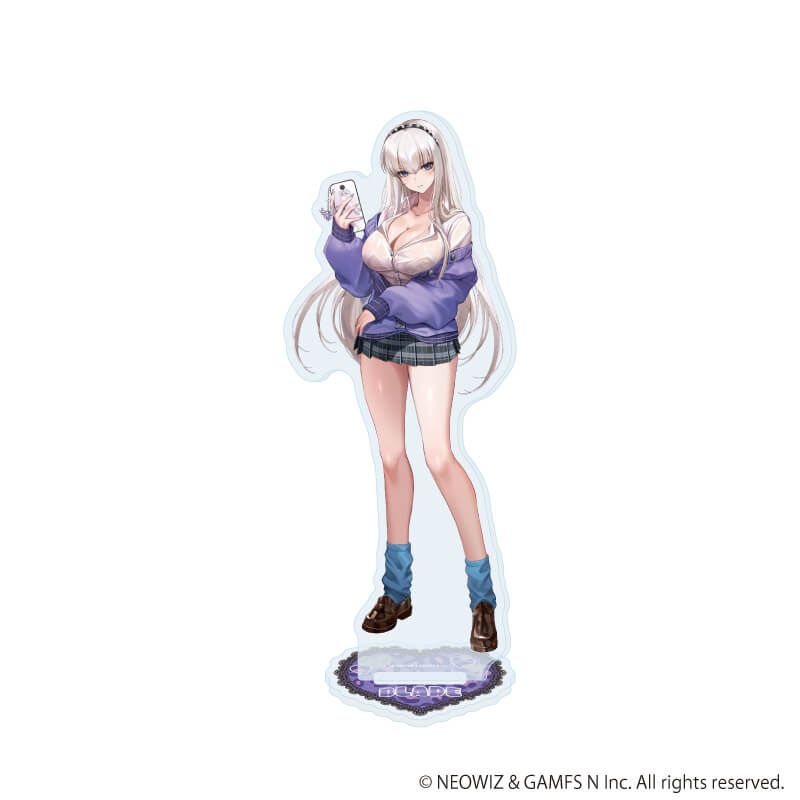 アクリルスタンド「ブラウンダスト2」02/ブレイド 平成ギャルver.(描き起こしイラスト)