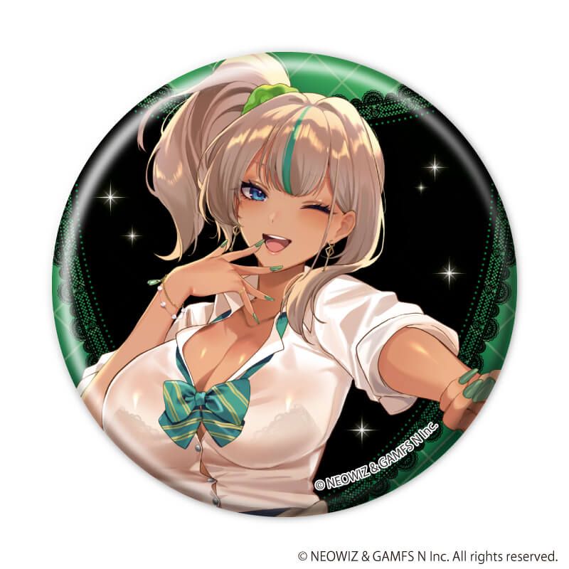 缶バッジ「ブラウンダスト2」01/平成ギャルver. コンプリートセット(全5種)(描き起こしイラスト)