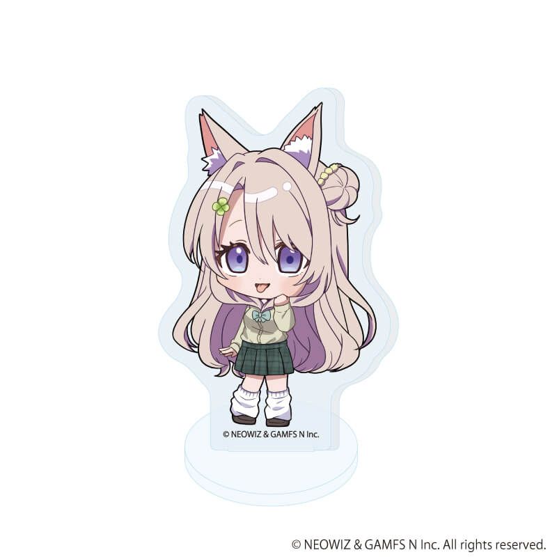 アクリルぷちスタンド「ブラウンダスト2」01/平成ギャルver. ブラインド(6種)(ミニキャライラスト)