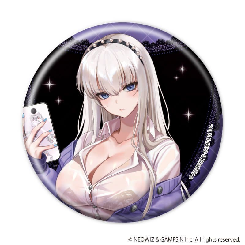 缶バッジ「ブラウンダスト2」01/平成ギャルver. ブラインド(5種)(描き起こしイラスト)