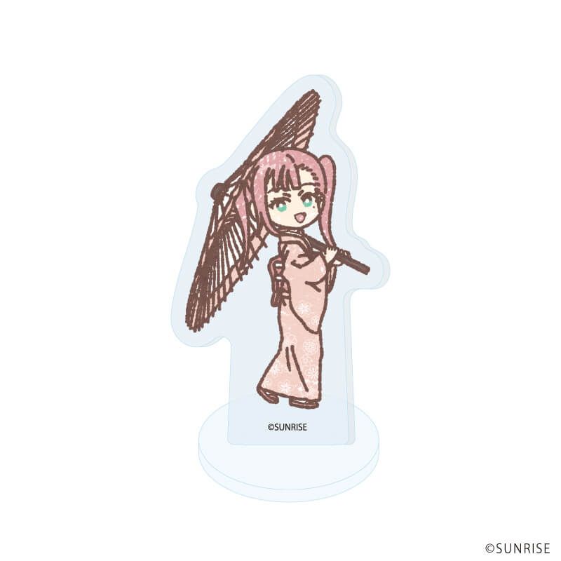 アクリルぷちスタンド「鎧真伝サムライトルーパー」01/コンプリートセット(全6種)(レトロアートイラスト)