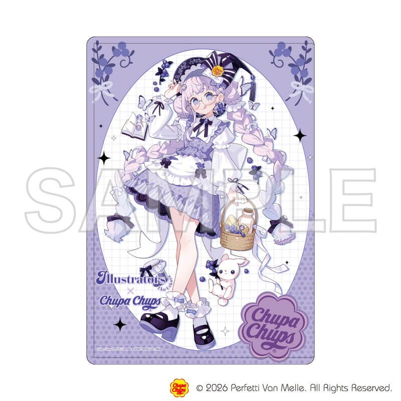 キャラクリアケース「複数イラストレーター×チュッパチャプス」03/上倉エクA(コラボイラスト)