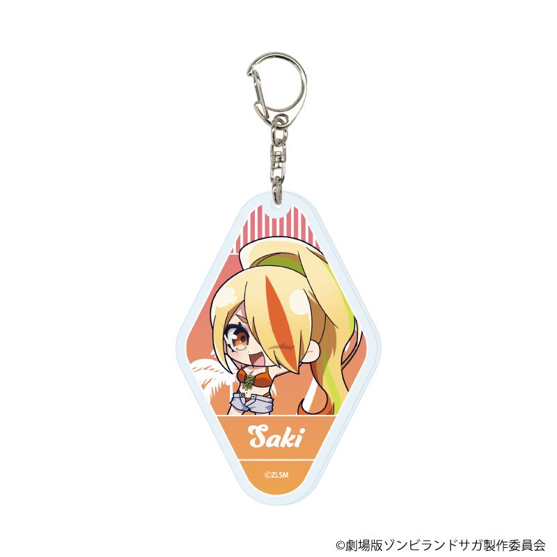 アクリルキーホルダー「劇場版『ゾンビランドサガ ゆめぎんがパラダイス』」01/コンプリートセット(全7種) 水着ver.(ミニキャライラスト)