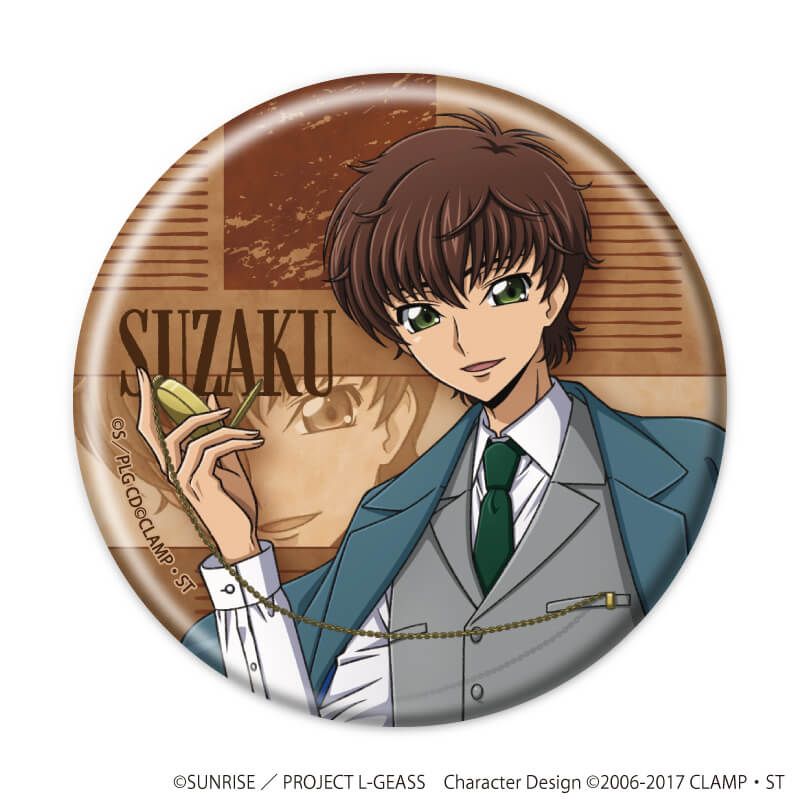 缶バッジ「コードギアス 反逆のルルーシュ」07/コンプリートセット(全8種)(描き下ろしイラスト)