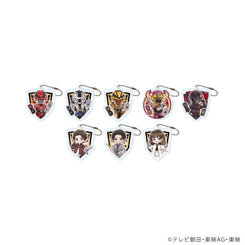 アクリルキーホルダー「超宇宙刑事ギャバン インフィニティ」01/コンプリートセット(全8種)(グラフアートイラスト)
