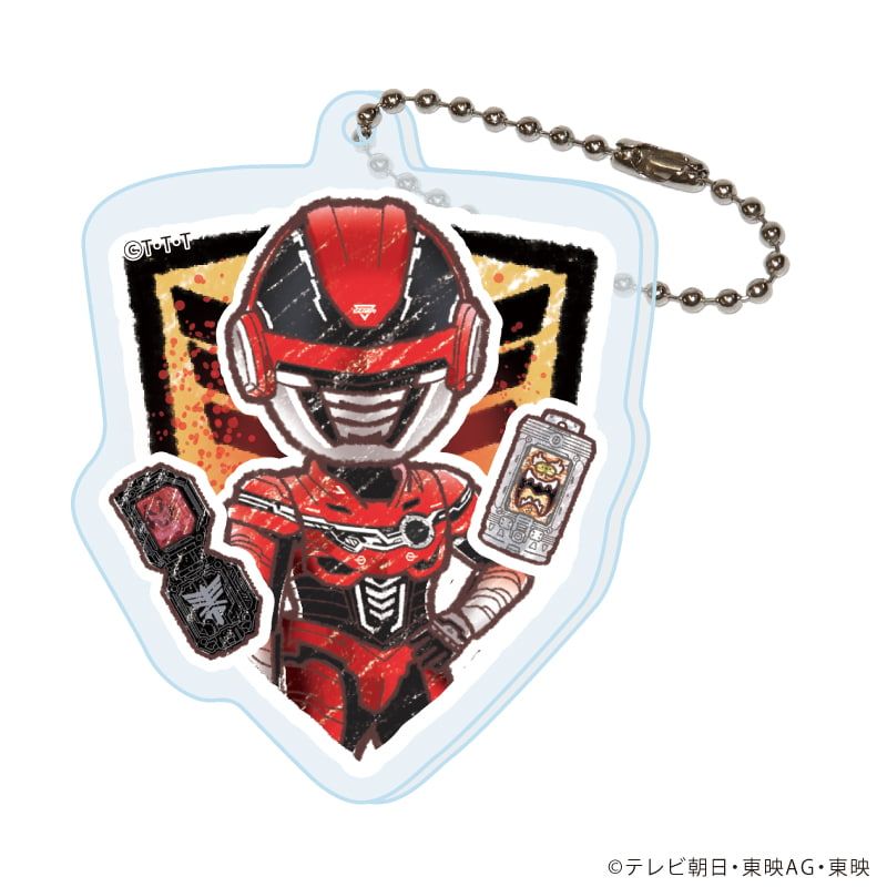 アクリルキーホルダー「超宇宙刑事ギャバン インフィニティ」01/コンプリートセット(全8種)(グラフアートイラスト)