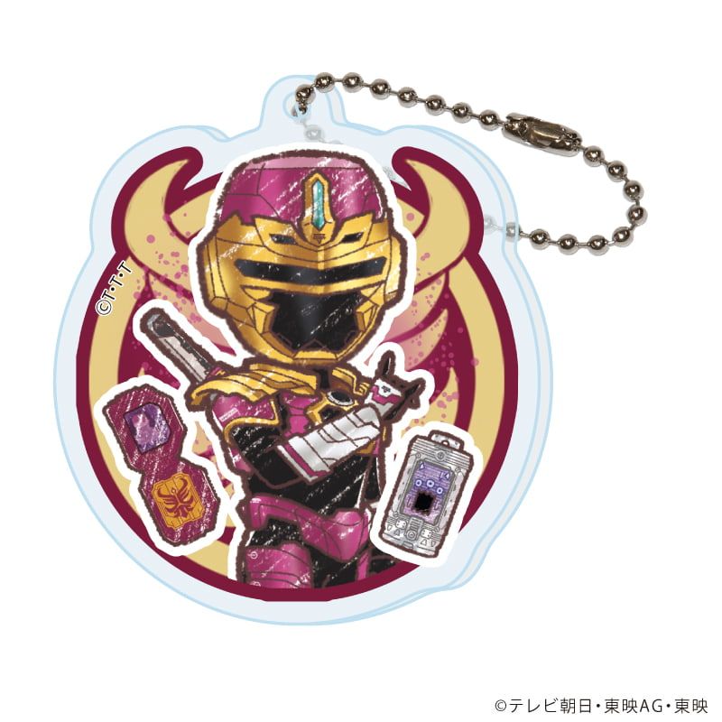 アクリルキーホルダー「超宇宙刑事ギャバン インフィニティ」01/コンプリートセット(全8種)(グラフアートイラスト)