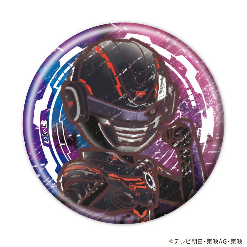 缶バッジ「超宇宙刑事ギャバン インフィニティ」01/コンプリートセット(全8種)(グラフアートイラスト)