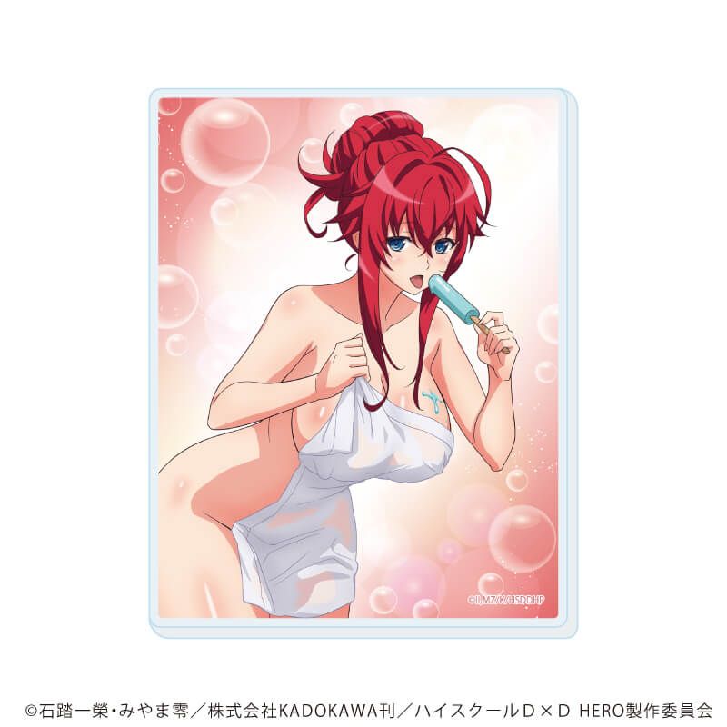 アクリルカード「ハイスクールD×D HERO」04/コンプリートセット(全5種)(描き下ろしイラスト)