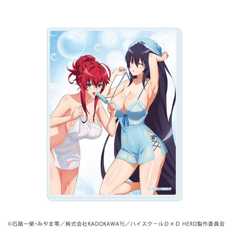 アクリルカード「ハイスクールD×D HERO」04/コンプリートセット(全5種)(描き下ろしイラスト)