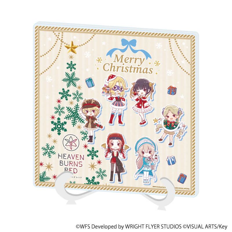 アクリルアートボード「ヘブンバーンズレッド」32/第31X部隊 クリスマスVer.(グラフアートイラスト)