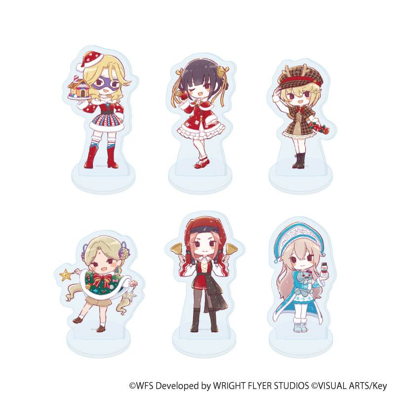 アクリルぷちスタンド「ヘブンバーンズレッド」45/コンプリートセット(全6種)第31X部隊(グラフアートイラスト)