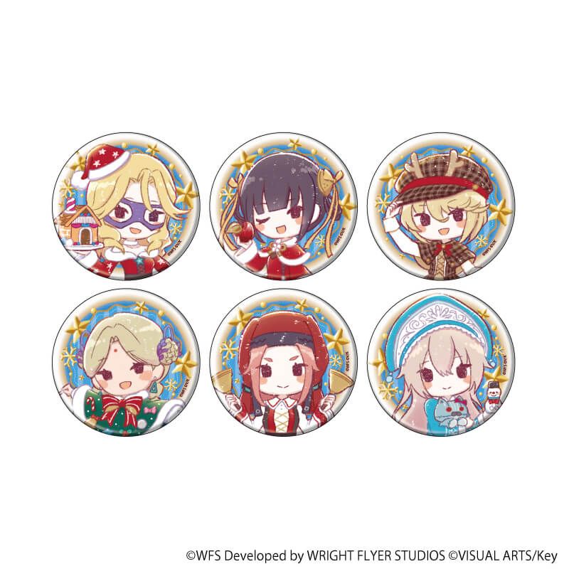 缶バッジ「ヘブンバーンズレッド」54/コンプリートセット(全6種)第31X部隊(グラフアートイラスト)