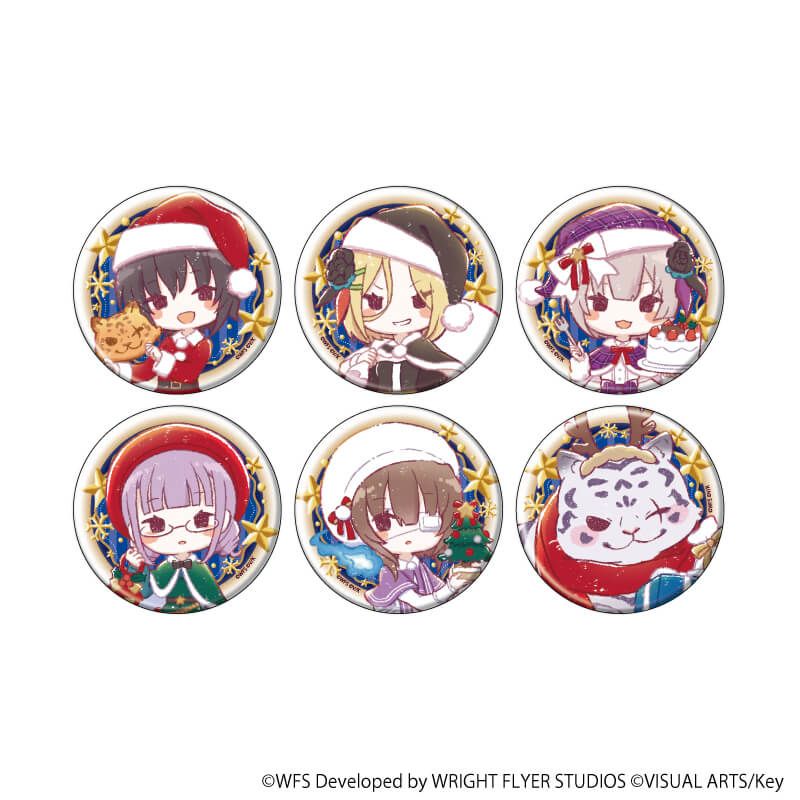 缶バッジ「ヘブンバーンズレッド」52/ブラインド(6種)第31B部隊(グラフアートイラスト)