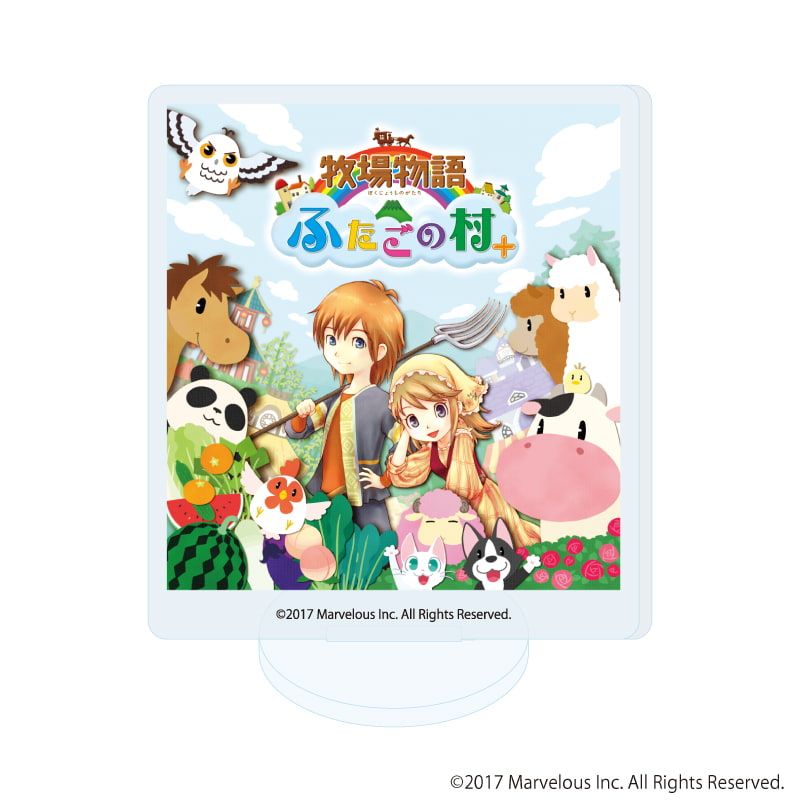 アクリルぷちスタンド「牧場物語」シリーズ 04/ブラインド(8種)(公式イラスト)