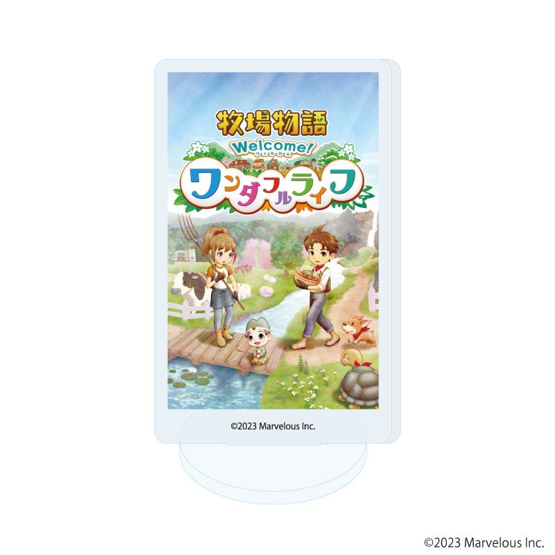 アクリルぷちスタンド「牧場物語」シリーズ 04/ブラインド(8種)(公式イラスト)