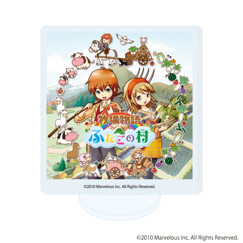 アクリルぷちスタンド「牧場物語」シリーズ 03/ブラインド(9種)(公式イラスト)