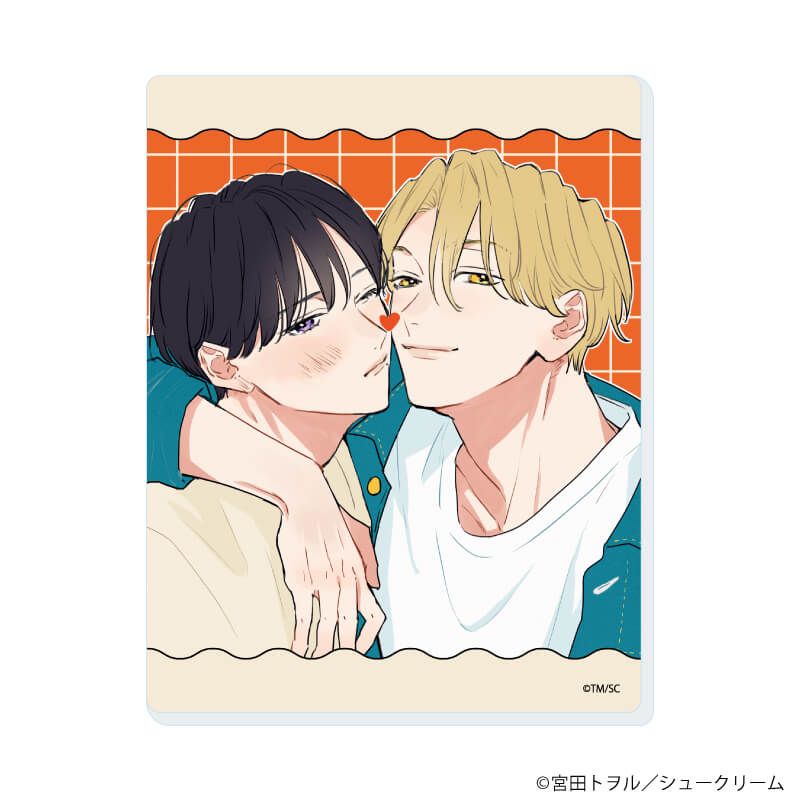 アクリルカード「アオハル・ワンスモア」01/ブラインド(6種)(公式&描き下ろしイラスト)